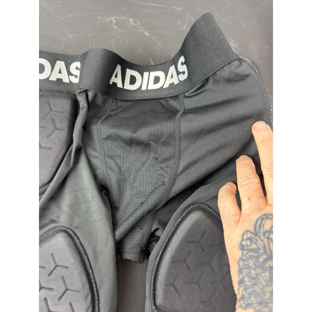 Adidas Aeroready Padded Compression Shorts Mens XL‎ Black Football Basketball